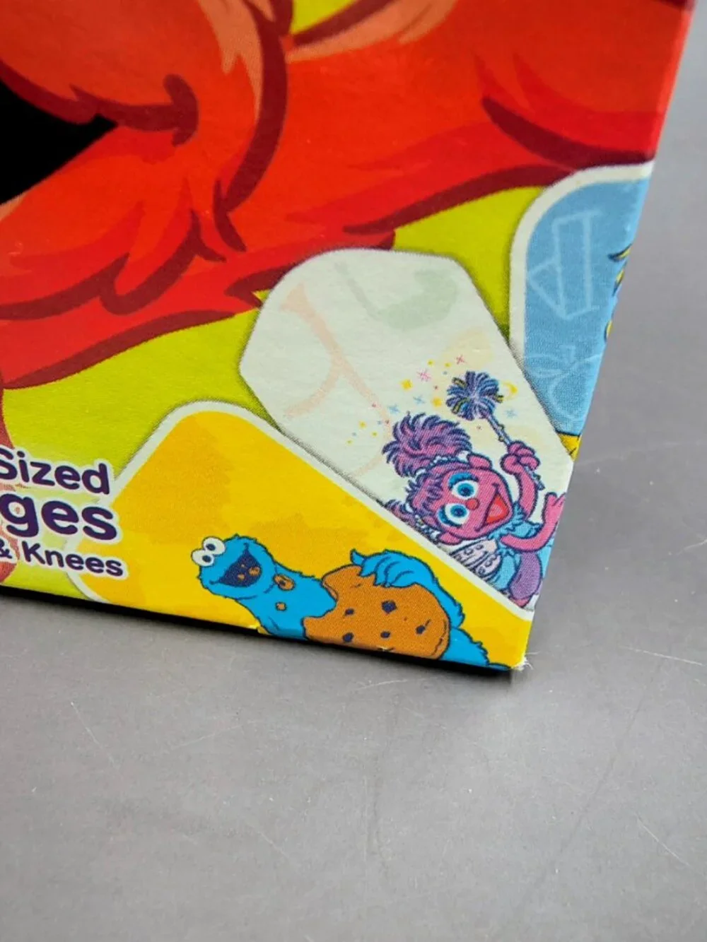 Sesame Street Curad Bandages Assorted Sizes - One Box of 20